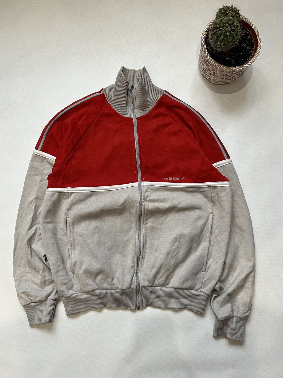 Vintage Vintage 70’s 80’s Track Zip Sweatshirt Size US S / EU 44-46 / 1 - 1 Thumbnail