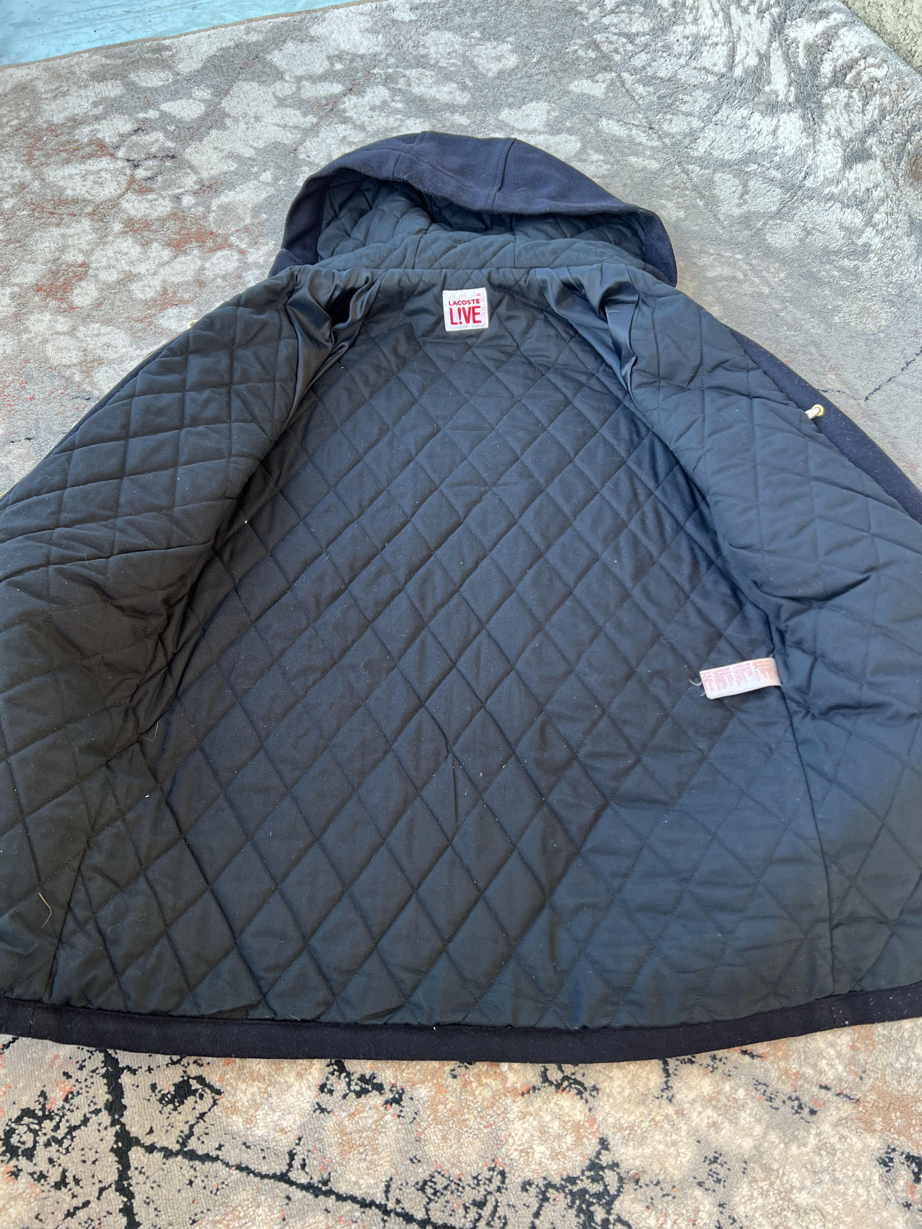 Lacoste Lacoste Live Wool Coat Size M / US 6-8 / IT 42-44 - 9 Thumbnail