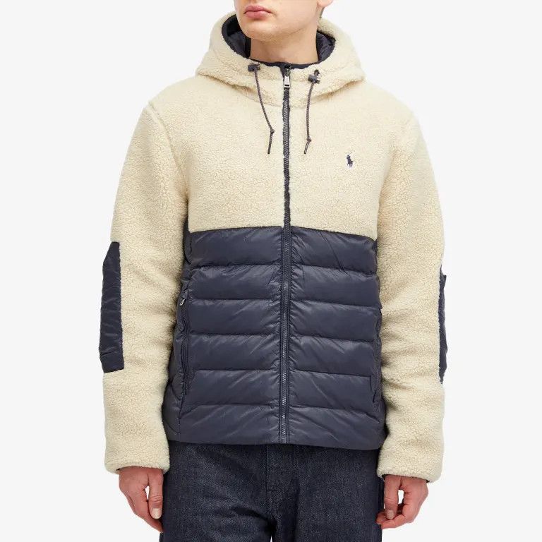Polo Ralph Lauren o1s22i1n0125 Hybrid Jacket in Beige Blue Size US XL / EU 56 / 4 - 2 Thumbnail
