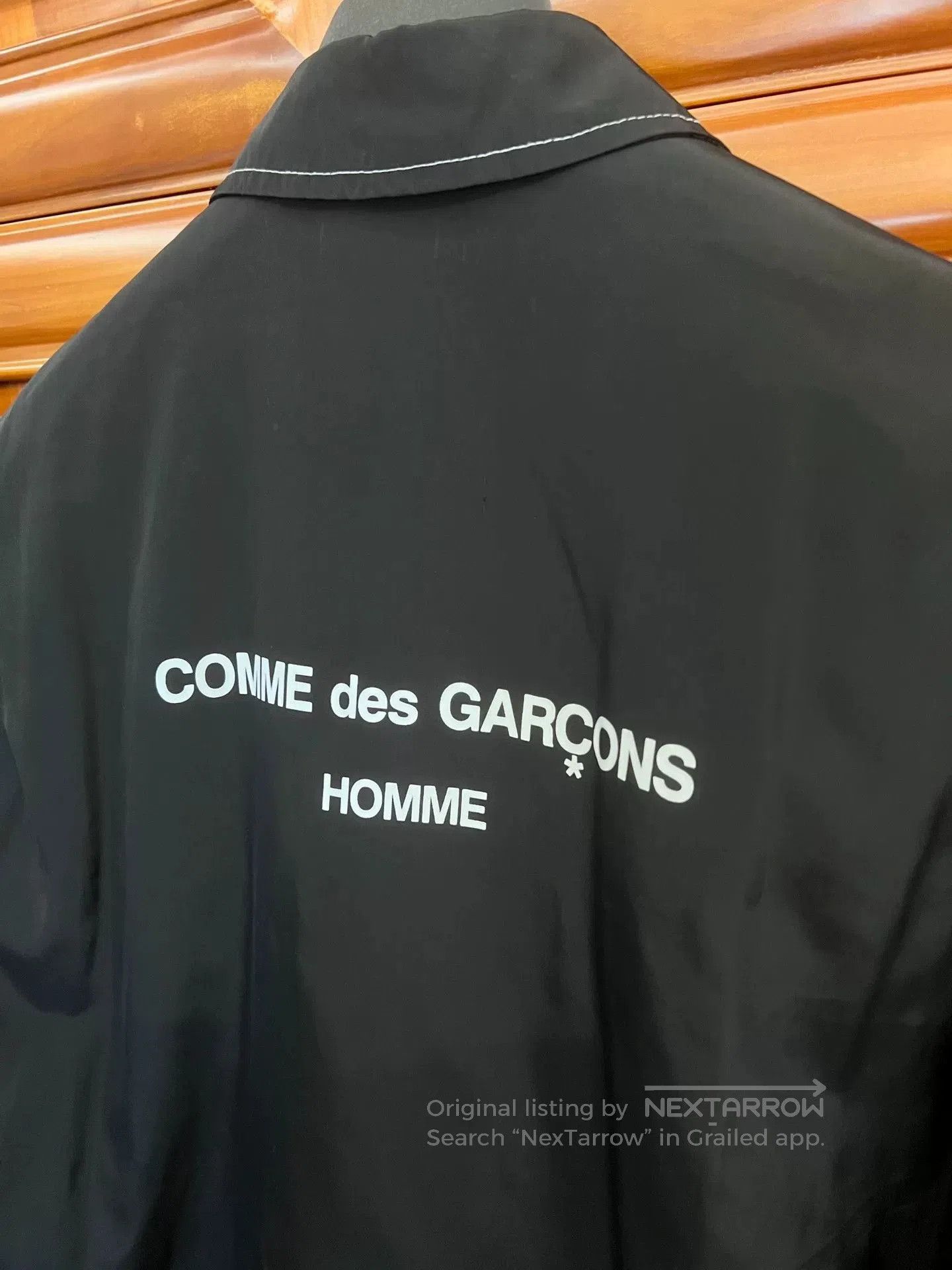 Comme des Garcons Comme Des Garcons Black Nylon Jacket. Size US M / EU 48-50 / 2 - 4 Thumbnail