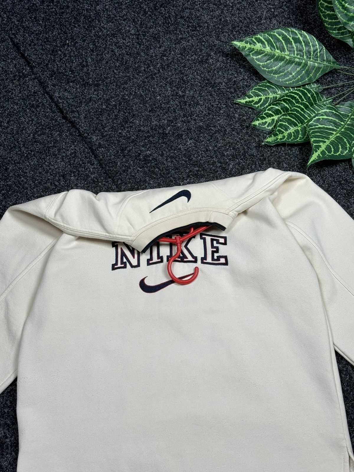 Designer × Vintage Nike vintage spellout sweatshirt Y2K Drill Style size L Size US L / EU 52-54 / 3 - 18 Thumbnail