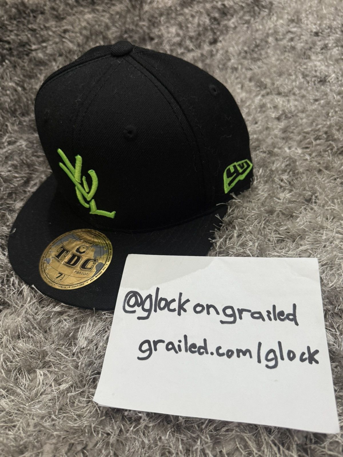 Playboi Carti Playboi Carti YVL Opium Hat Green/Black Size 7 1/2 Size ONE SIZE - 7 Thumbnail