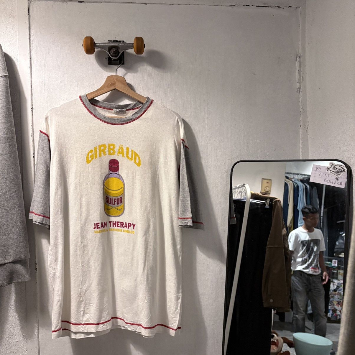 Marithe + Francois Girbaud Marithe Francois Girbaud Jean Therapy Bottle Tee Size US M / EU 48-50 / 2 - 1 Thumbnail