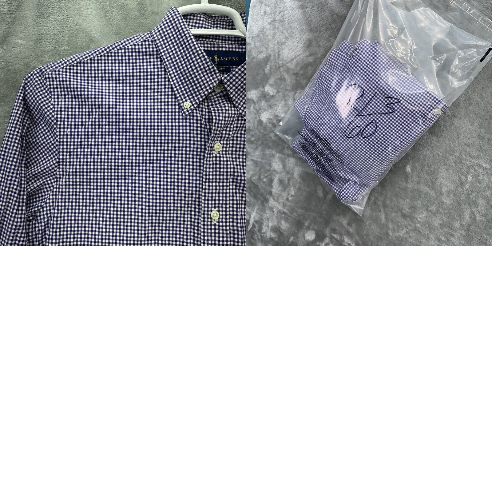 Polo Ralph Lauren Polo Ralph Lauren Shirt Men Large Slim Fit Purple Plaid Preppy Button-Up Casual Size US L / EU 52-54 / 3 - 9 Thumbnail