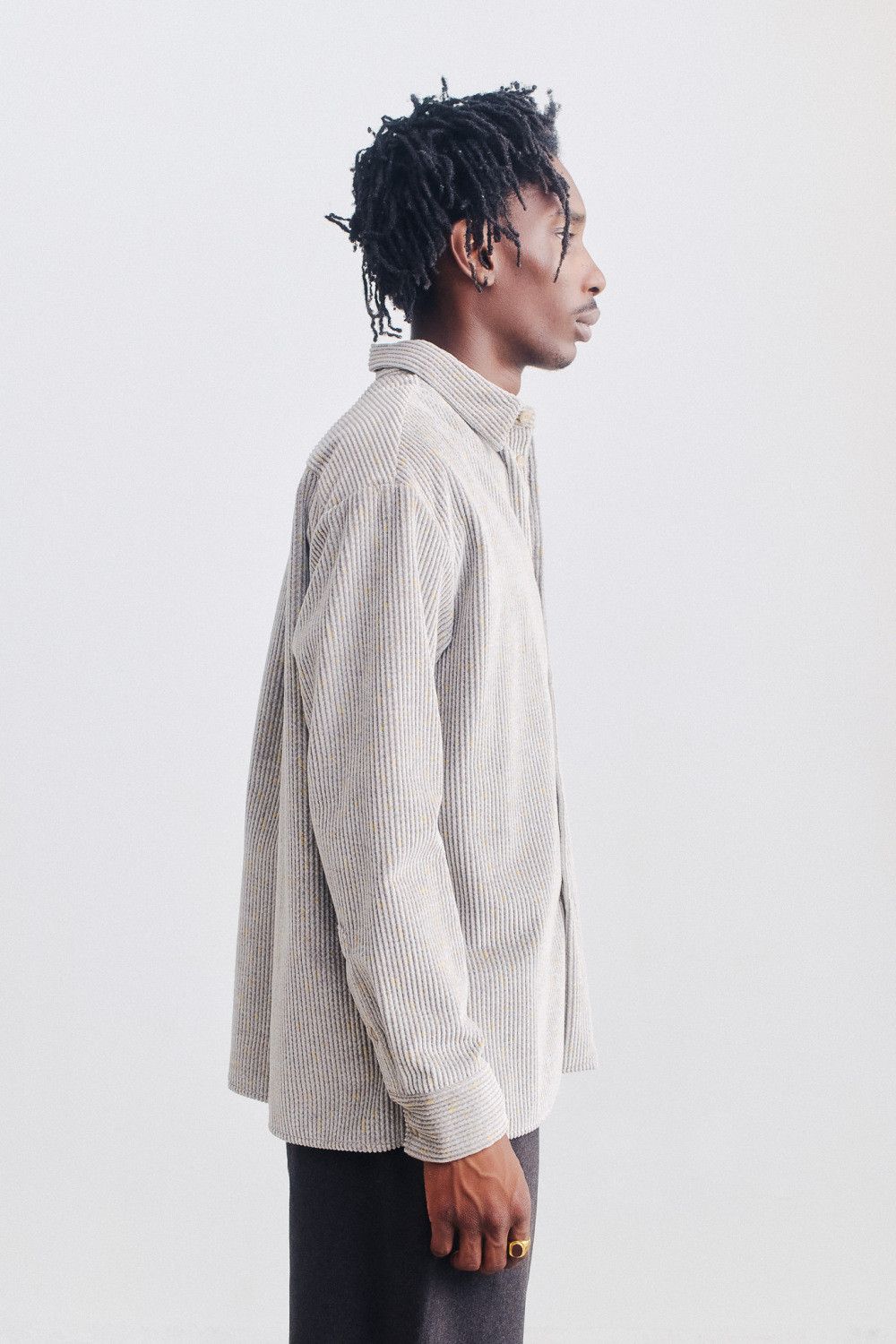 A Kind Of Guise 💚 AW23 A Kind Of Guise Gusto Shirt Tweedy Corduroy NEW Size US M / EU 48-50 / 2 - 4 Thumbnail