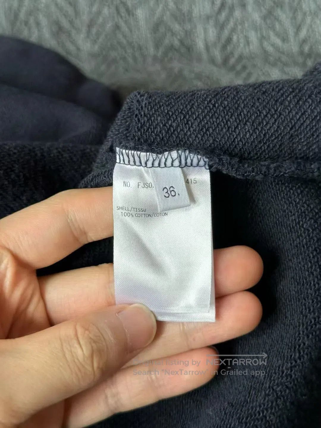 Thom Browne Thom Browne Crop Hoodie| Size XS / US 0-2 / IT 36-38 - 4 Thumbnail
