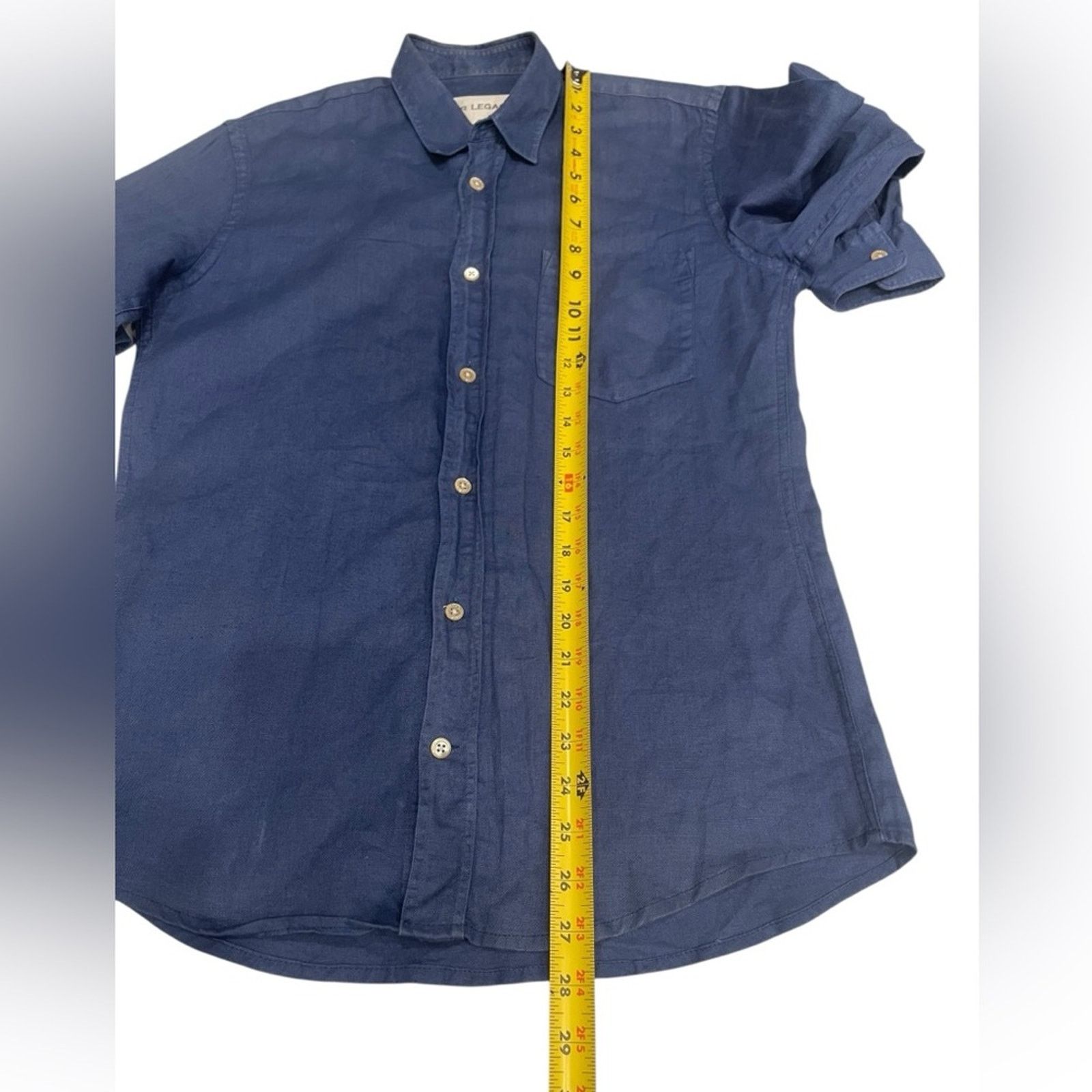 Our Legacy Our Legacy Oxford Shirt Mens Size 46 Blue Cotton Size US M / EU 48-50 / 2 - 6 Thumbnail