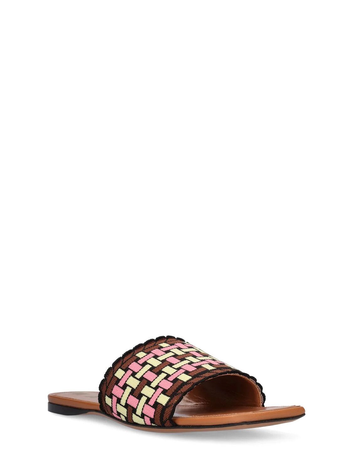 Marni o1w1db10824 Flats in Brown Size US 7 / IT 37 - 1 Thumbnail
