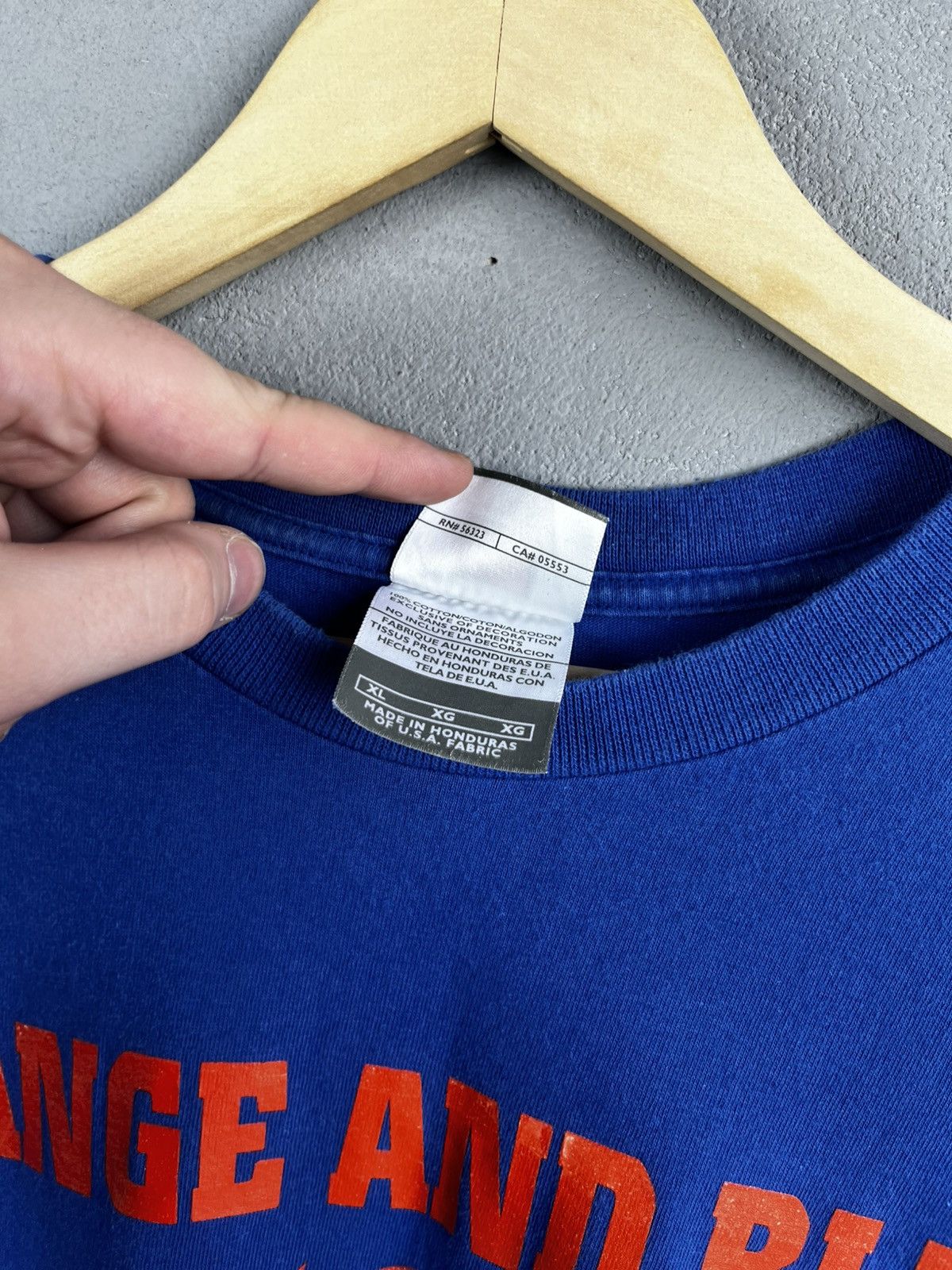 Nike Florida Gators Orange and blue Nike team t shirt vintage Size US XL / EU 56 / 4 - 5 Thumbnail