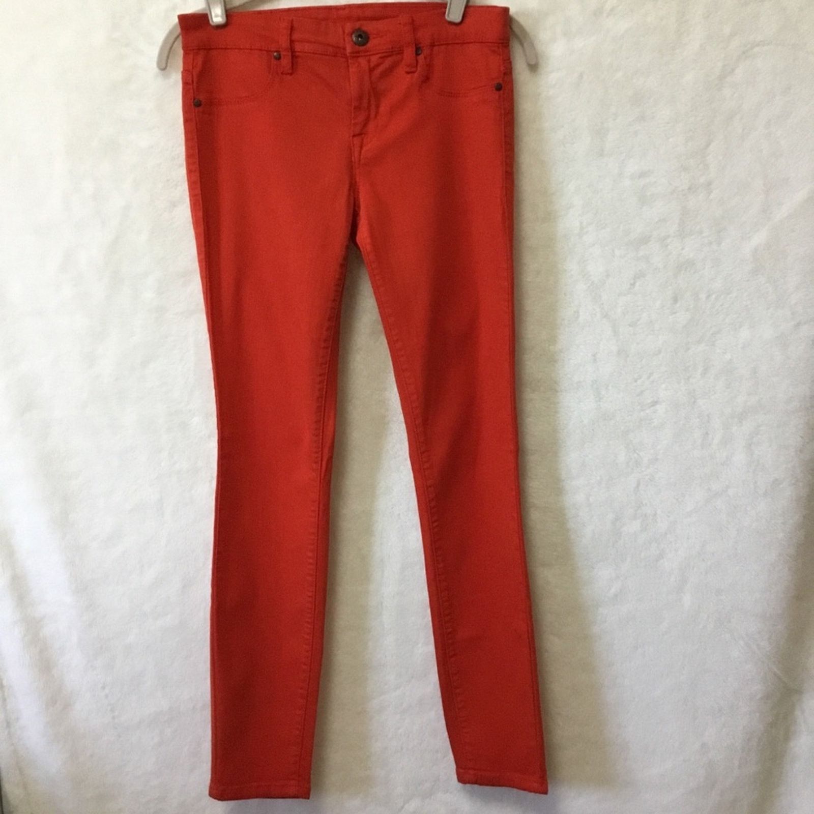 BLANKNYC Blank NYC Orange Skinny Jeans Size 28" / US 6 / IT 42 - 2 Thumbnail
