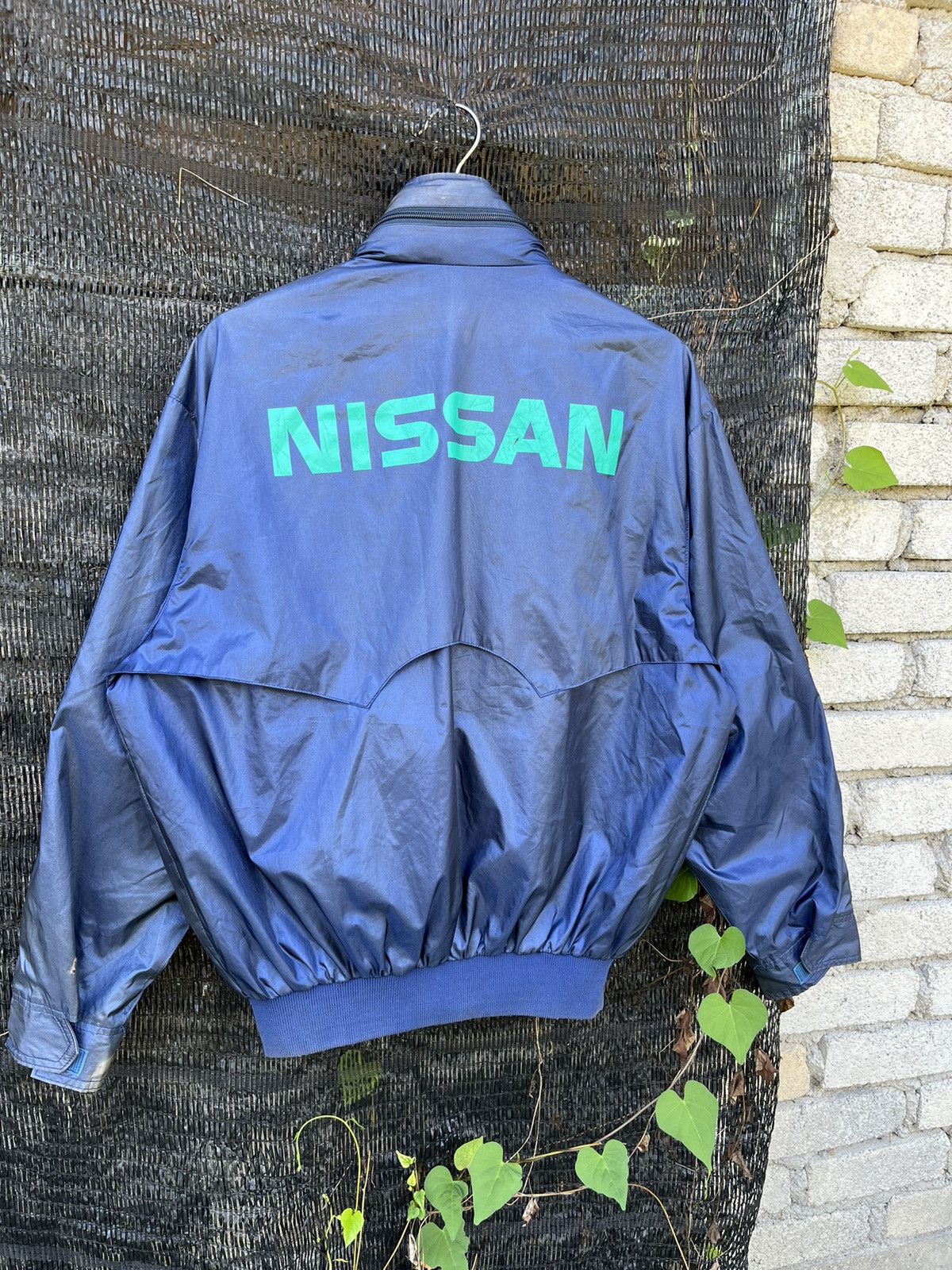 Formula 1 × Japanese Brand × Nissan 🔥Vintage Nissan Zipper Racing Jacket 90s Size US XL / EU 56 / 4 - 1 Thumbnail