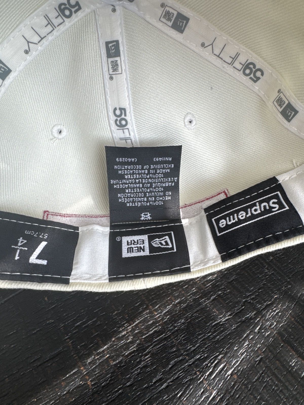 Designer × New Era × Supreme SUPREME REVERSE BOX LOGO NEW ERA® Size ONE SIZE - 6 Thumbnail