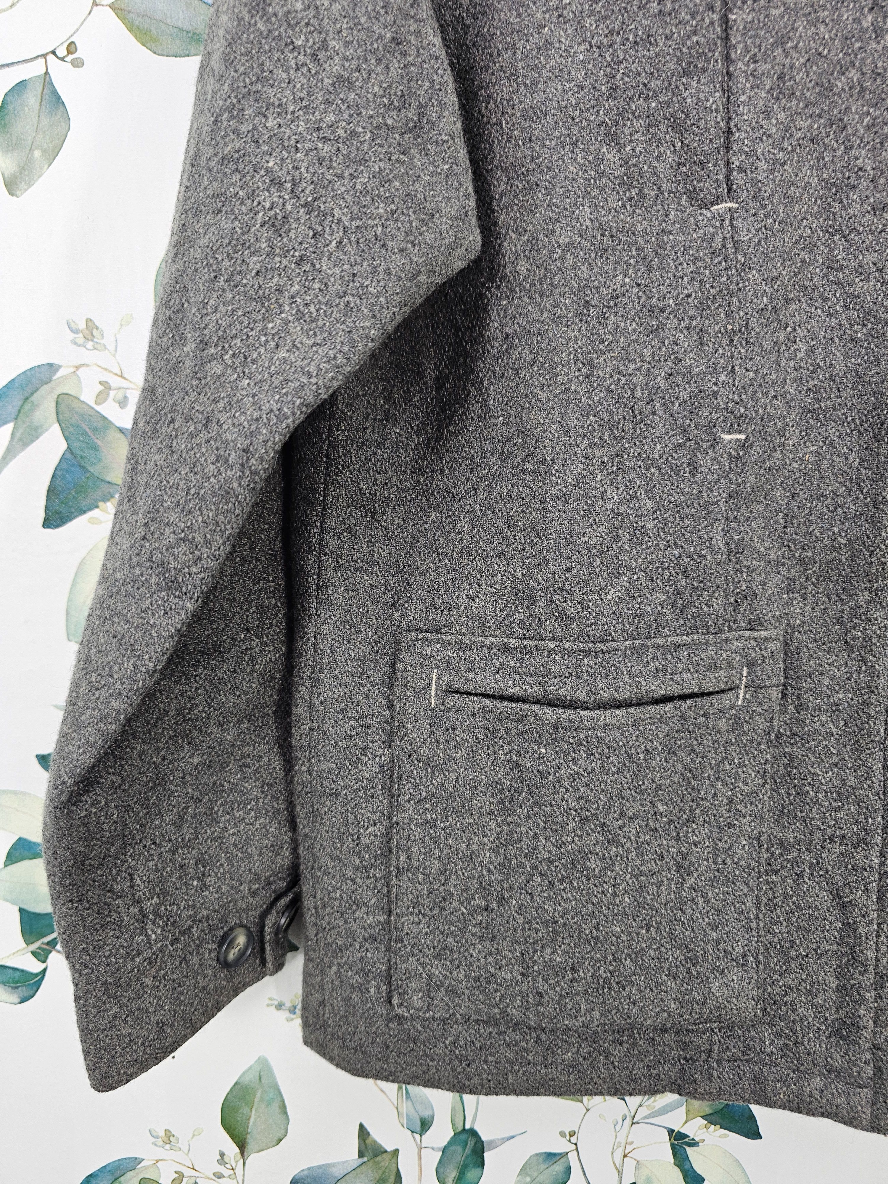 Japanese Brand ENTIA Casual Wool Plaid Checked Designer Jacket J0120 Size US L / EU 52-54 / 3 - 5 Thumbnail