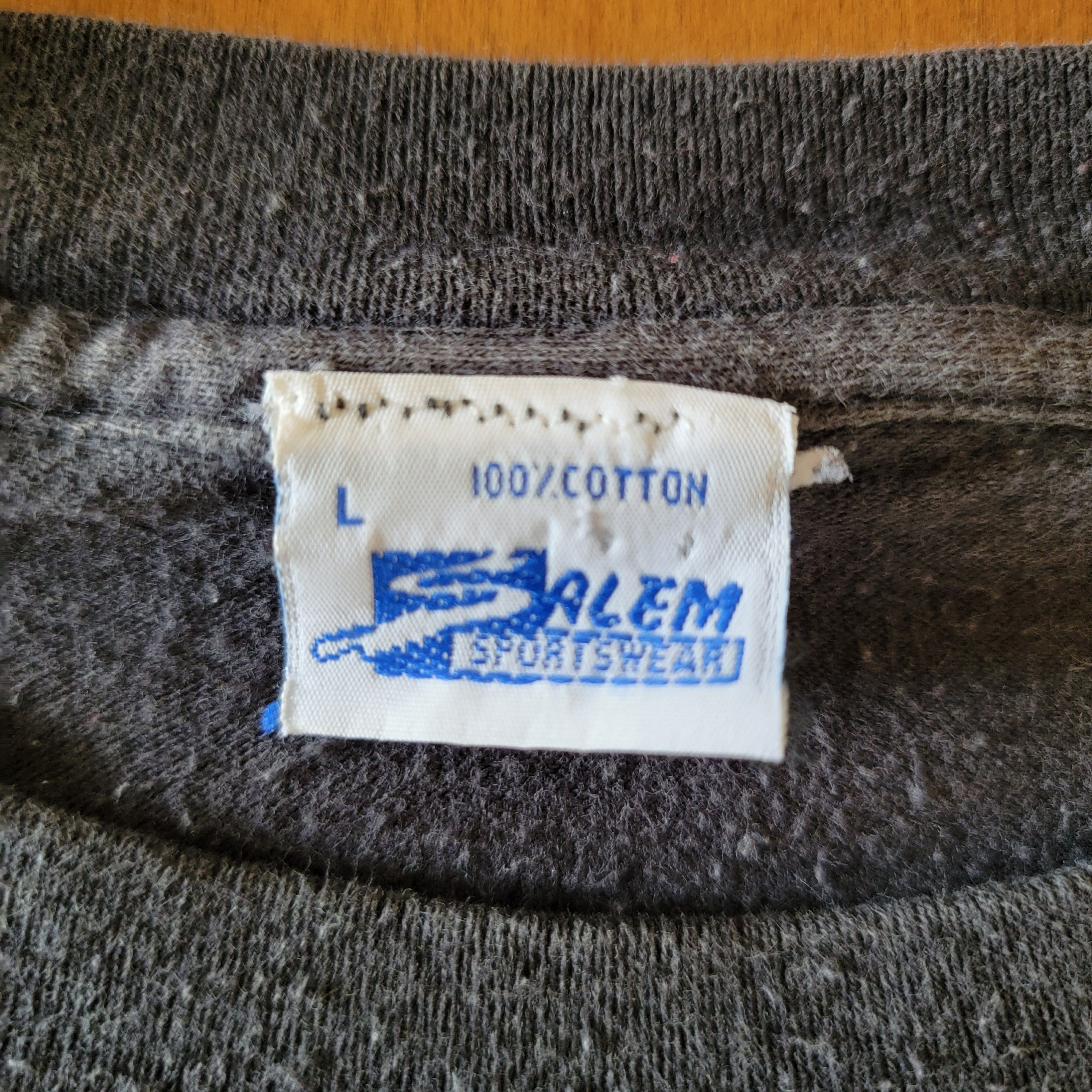 Salem Sportswear × Vintage 90s Michael Jordan Salem Sportswear T-shirt Size US L / EU 52-54 / 3 - 5 Thumbnail