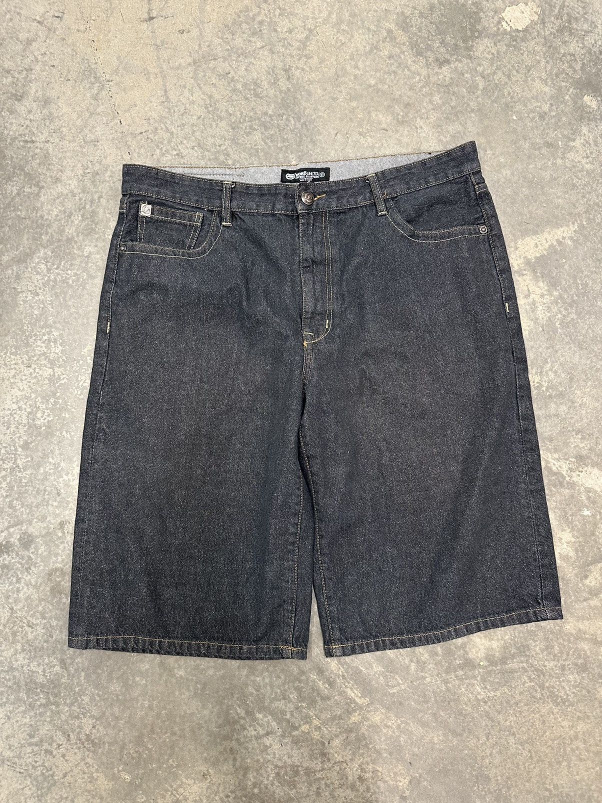 Ecko Unltd. Vintage Y2K Ecko Baggy Black Jorts Size 40 Size US 40 / EU 56 - 3 Thumbnail