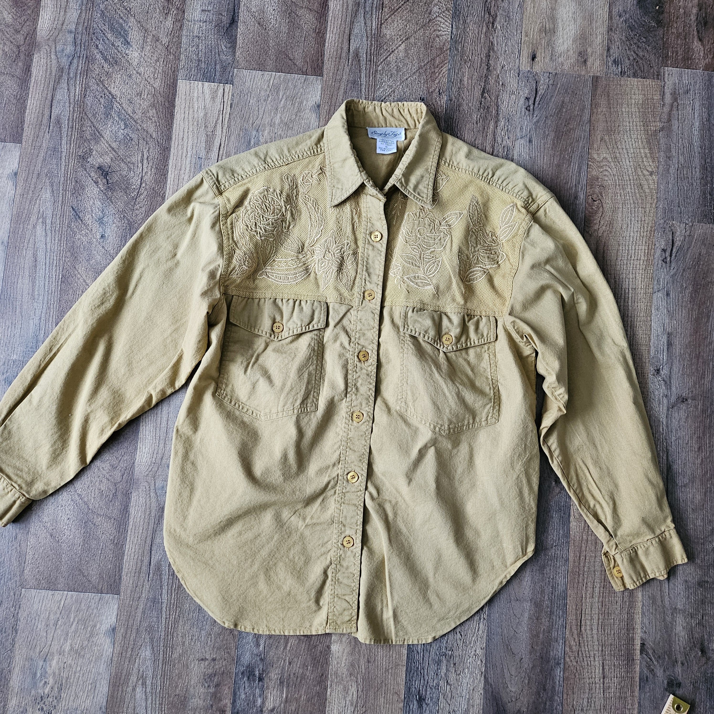 Vintage Vintage 90s Simply Top Western Shirt Size S / US 4 / IT 40 - 5 Thumbnail