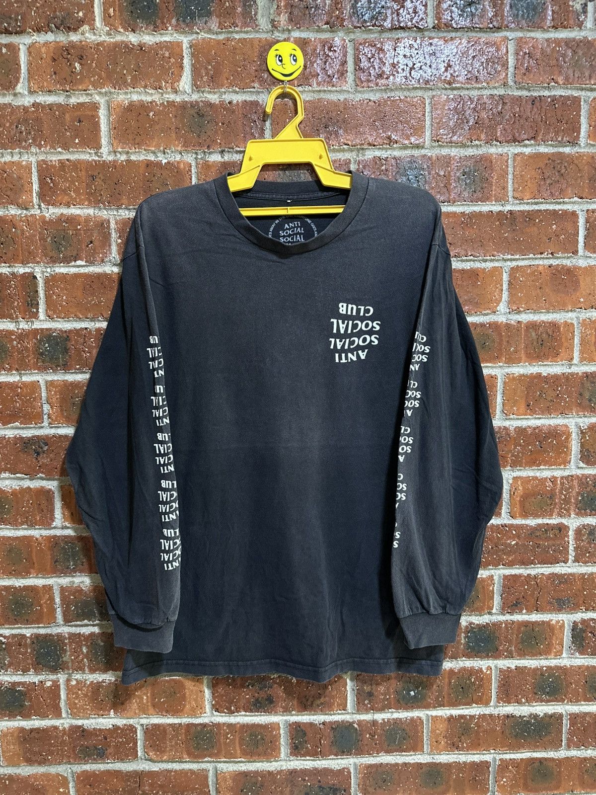 Anti Social Social Club Vintage Anti Social Social Club Long Sleeve Faded Tee Size US L / EU 52-54 / 3 - 2 Thumbnail