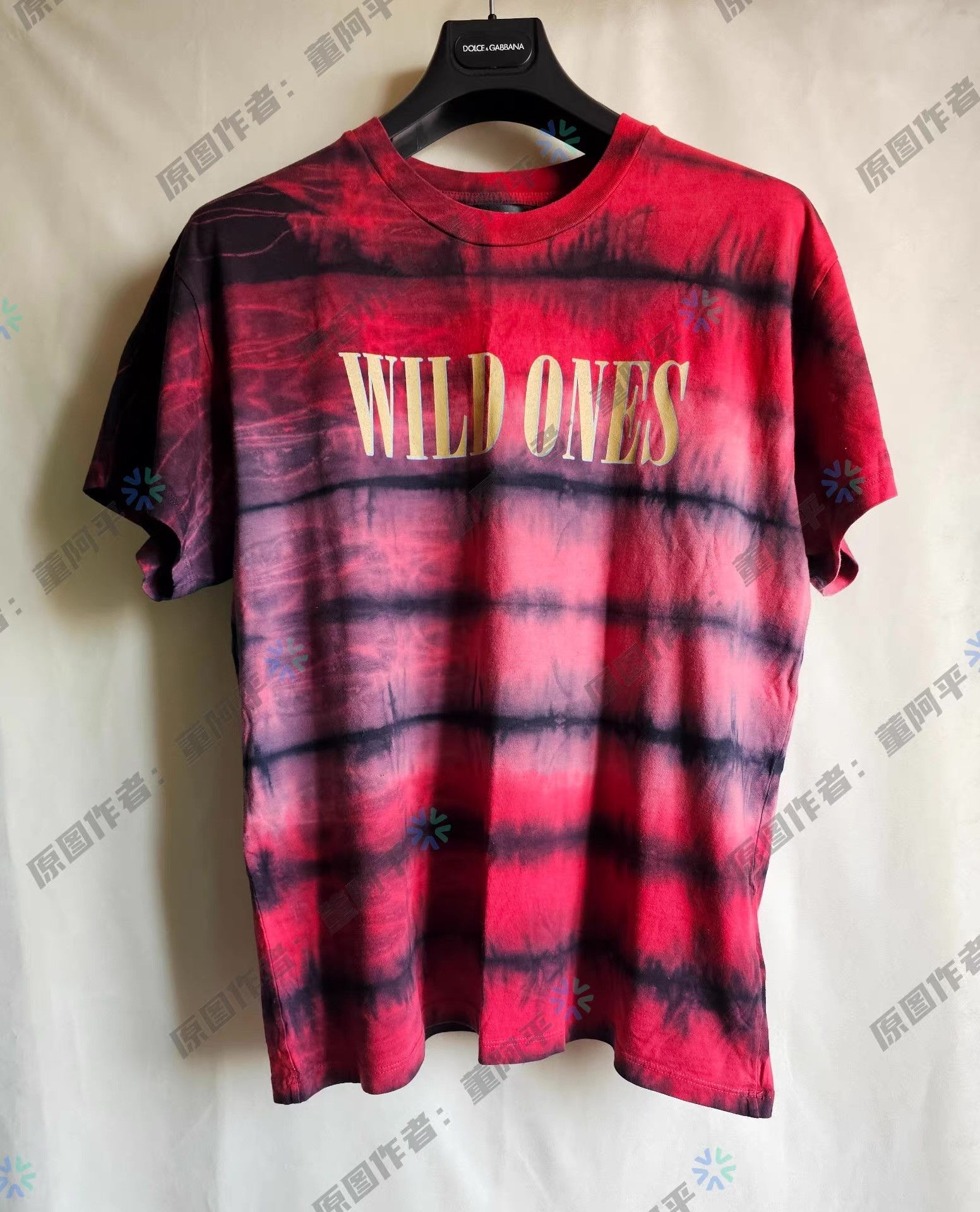 Amiri Amiri red tie-dye short-sleeve T-shirt Size US S / EU 44-46 / 1 - 1 Thumbnail