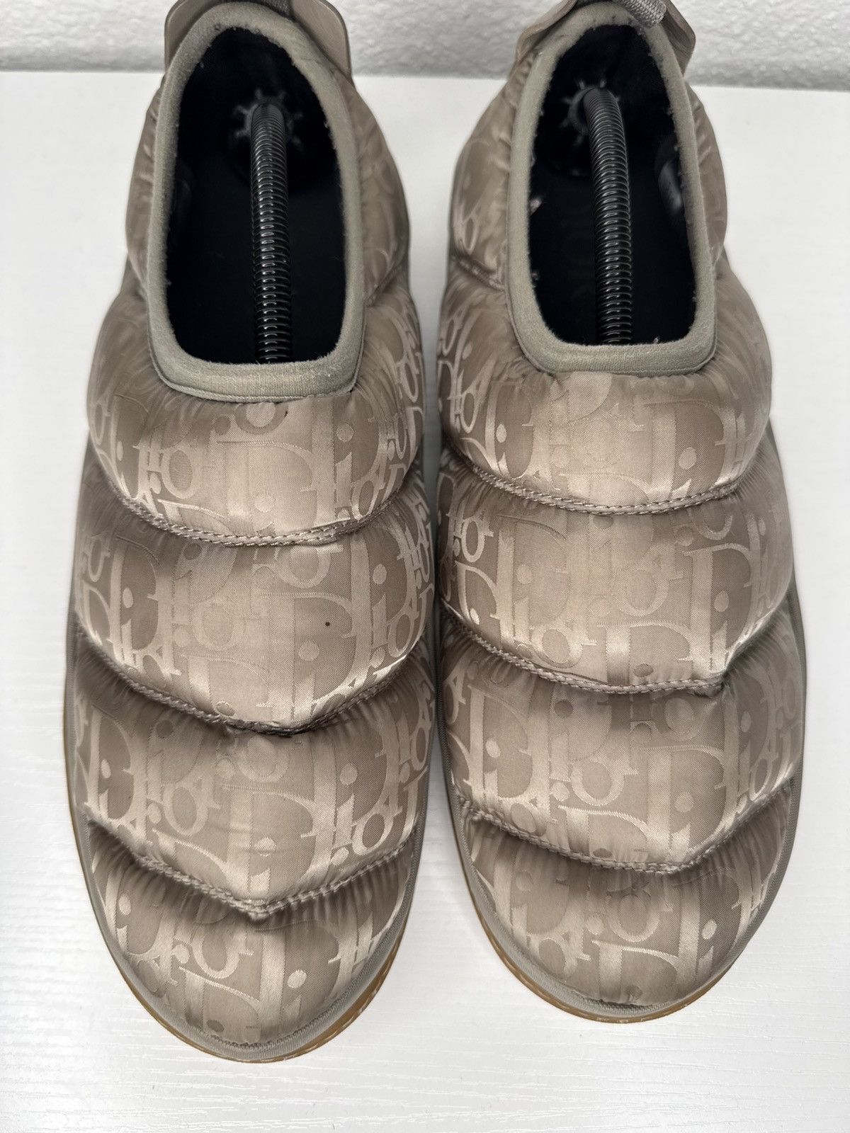 Dior Dior Snow Slipper Quilted Oblique Beige Size US 12 / EU 45 - 2 Thumbnail