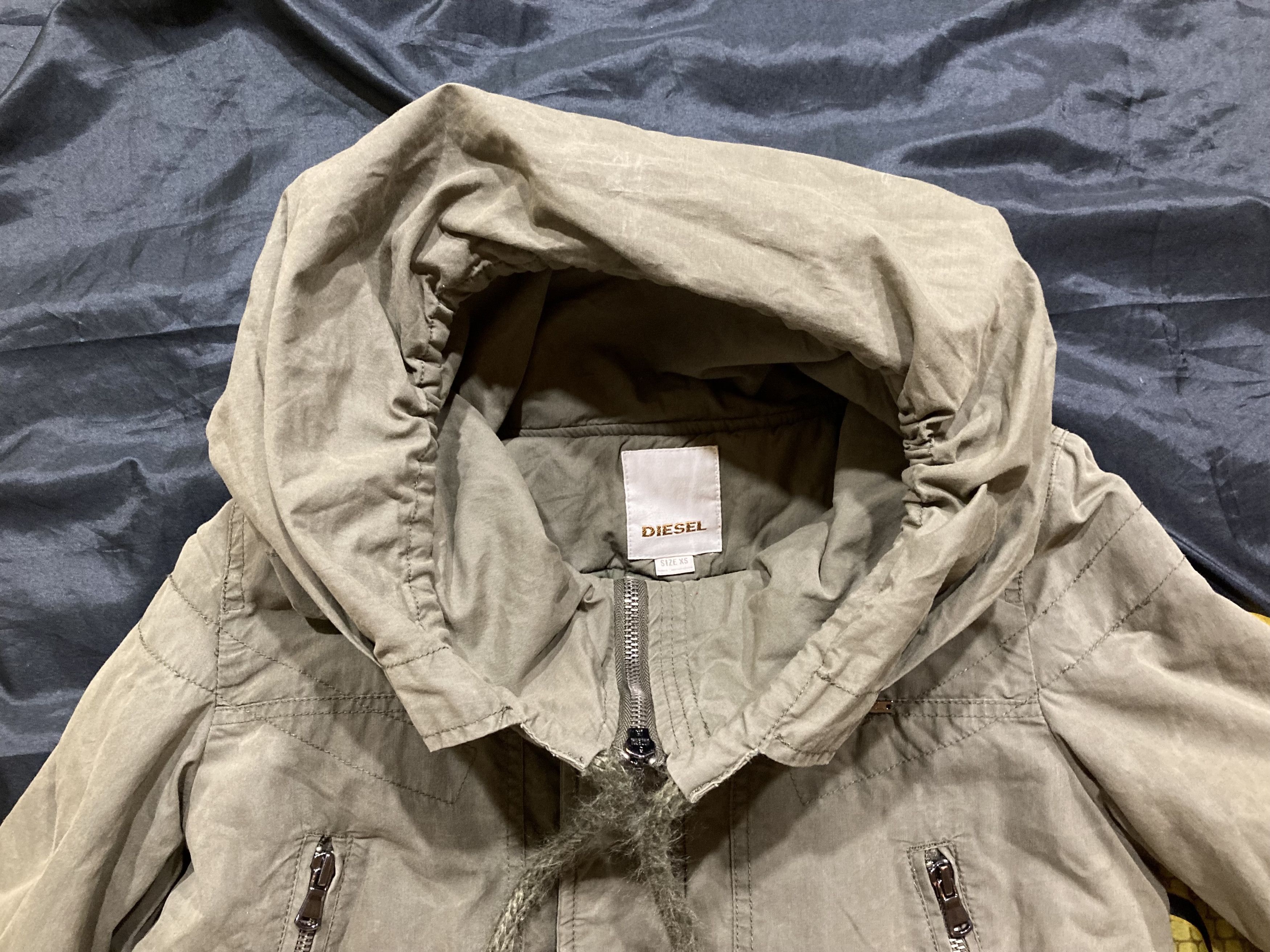 Diesel VINTAGE DIESEL LONG FISH TAIL PARKA JACKET Size US XS / EU 42 / 0 - 3 Thumbnail