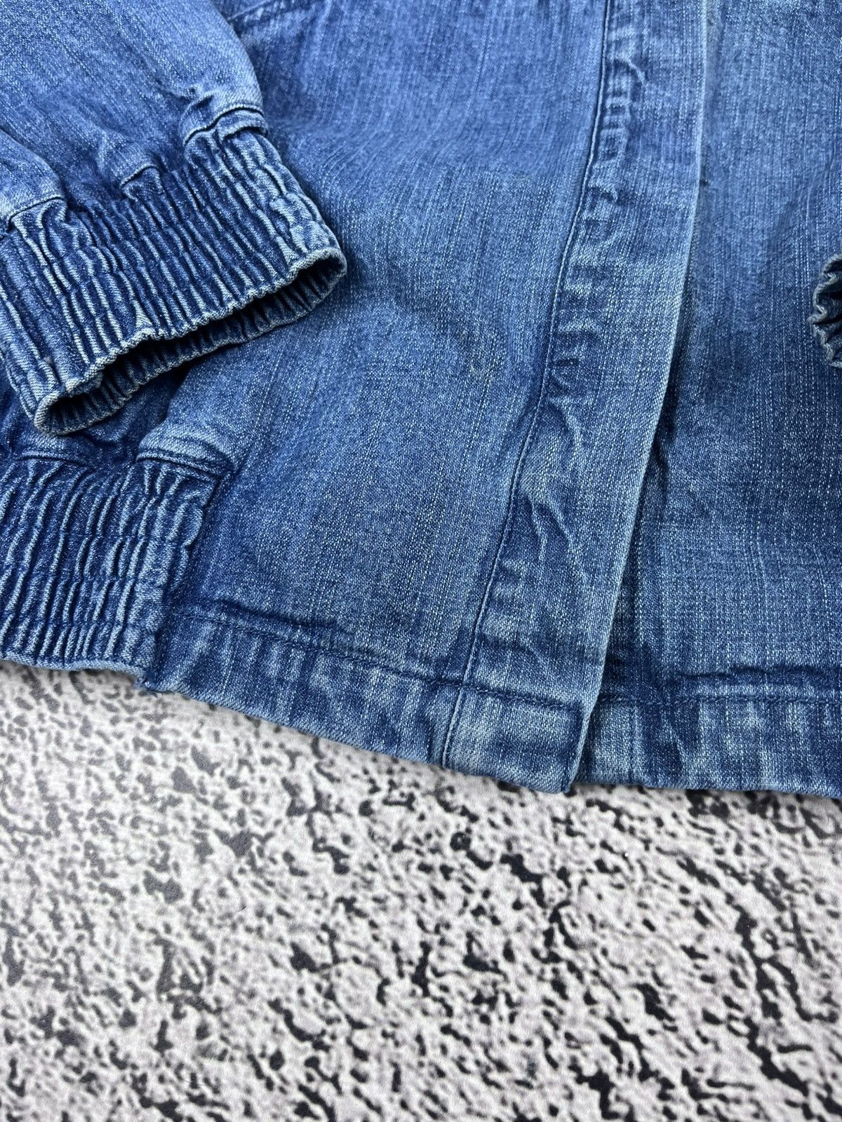 Folk Vintage Folk Denim Bomber Jacket Size M / US 6-8 / IT 42-44 - 5 Thumbnail