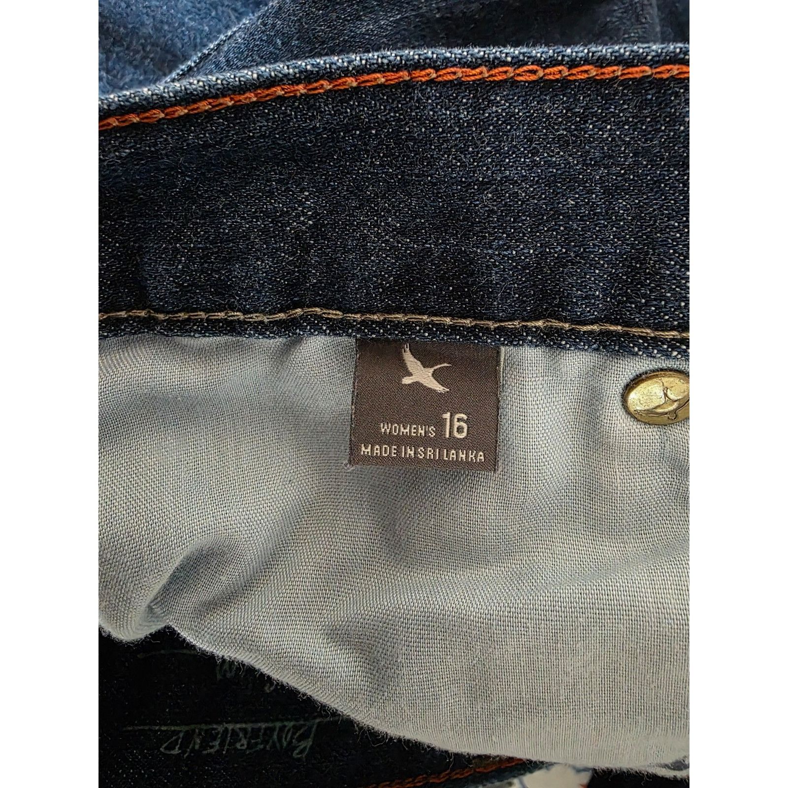 Eddie Bauer Eddie Bauer Slim Boyfriend Jeans Womens Size 16 Blue Mid Ris Size 36" / US 14 / IT 50 - 6 Thumbnail