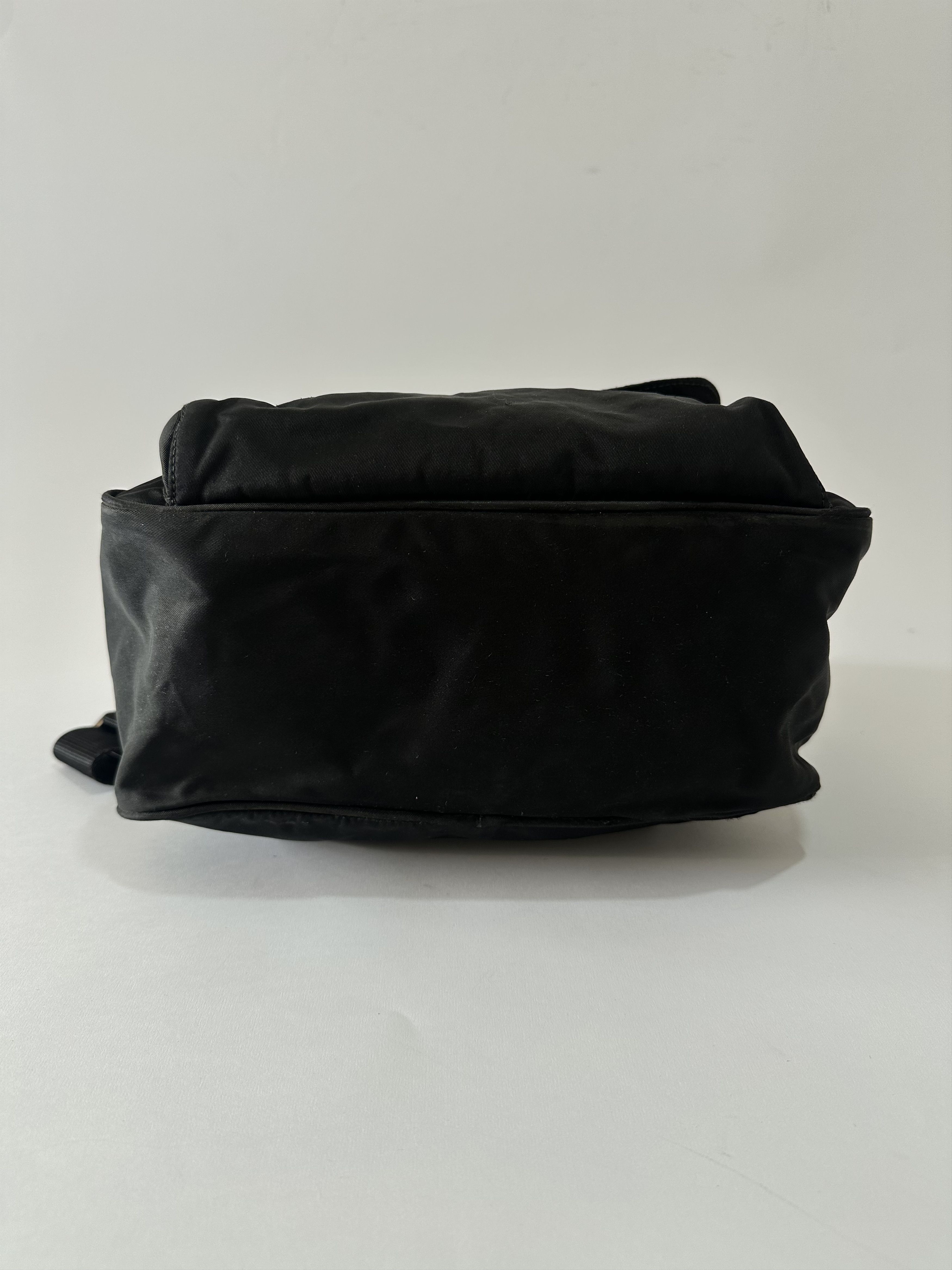 Prada PRADA Unisex Tessuto Nylon Messenger Bag Black Size ONE SIZE - 8 Thumbnail