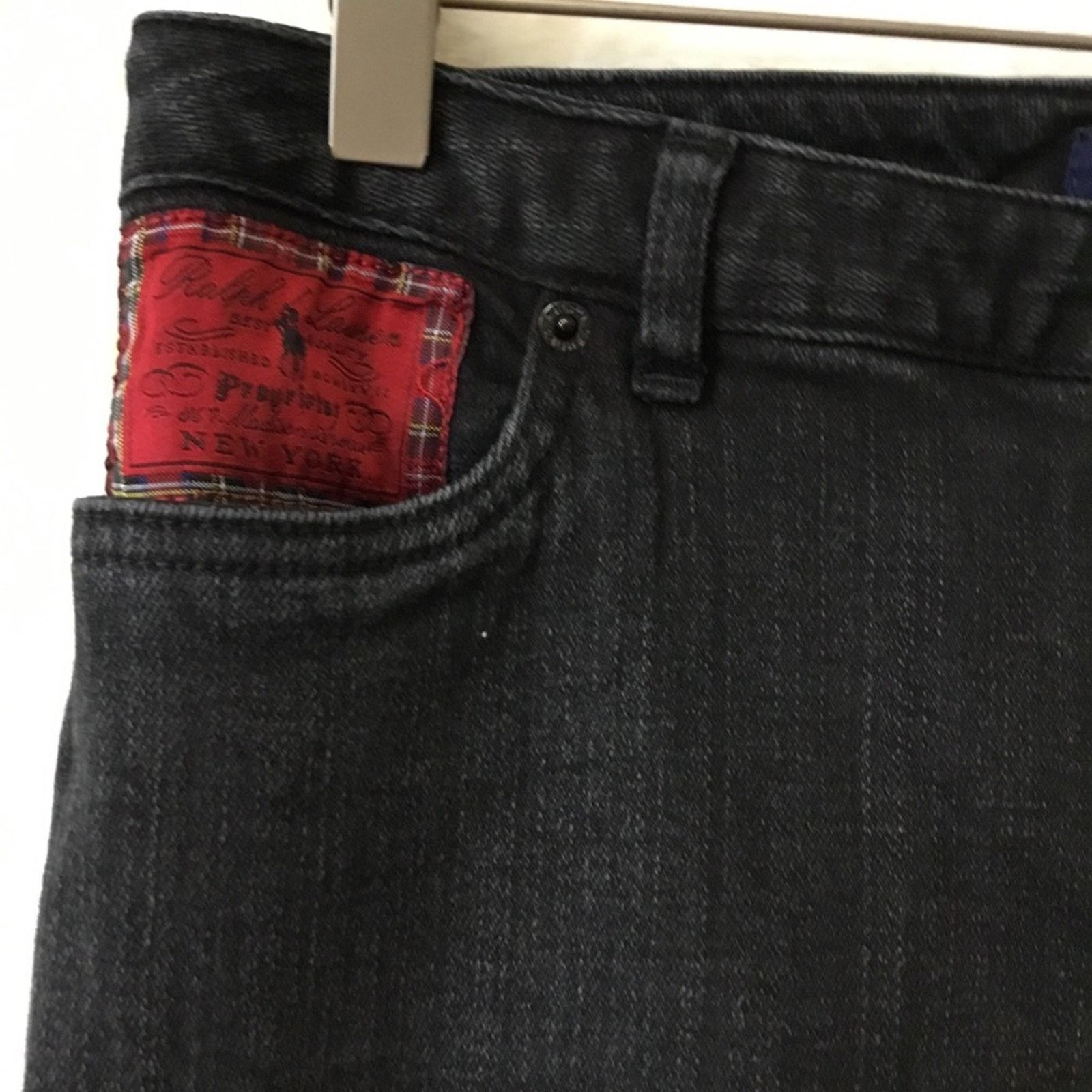 Ralph Lauren Girl Black Straight Leg Jeans