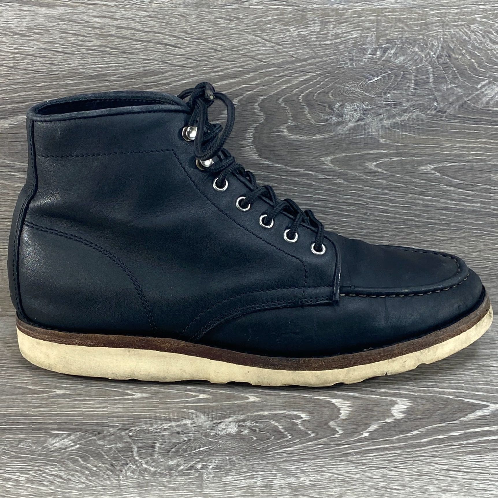 Thursday Boot Company VINTAGE Thursday Boot Co Everyday Boots Mens 9.5 Leather Handmade Vibram Sol Black Leather Boots Size US 10 / EU 43 - 2 Thumbnail