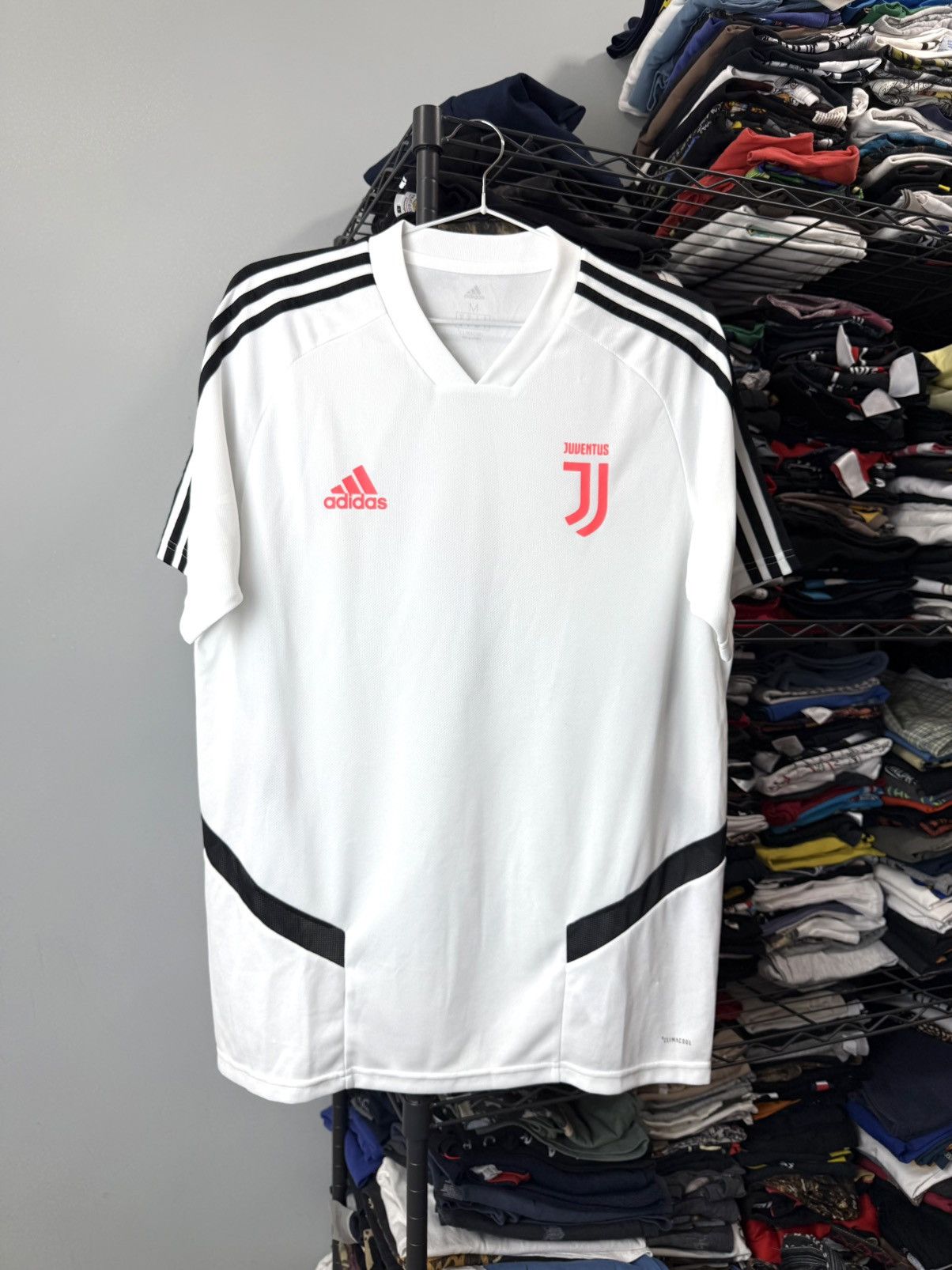 Adidas 19-20 Adidas Juventus Soccer Jersey T Shirt Football Size US M / EU 48-50 / 2 - 1 Thumbnail