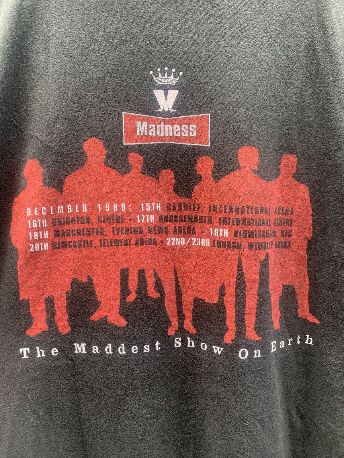 Band Tees Vintage Madness Show on earth Tour 1999 Shirt Size US L / EU 52-54 / 3 - 6 Thumbnail