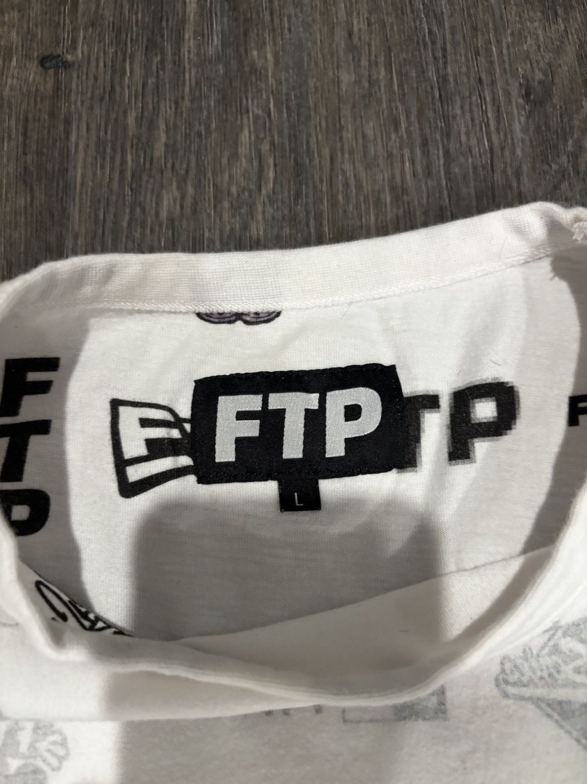 Fuck The Population FTP 13 Year Anniversary Size US L / EU 52-54 / 3 - 4 Thumbnail