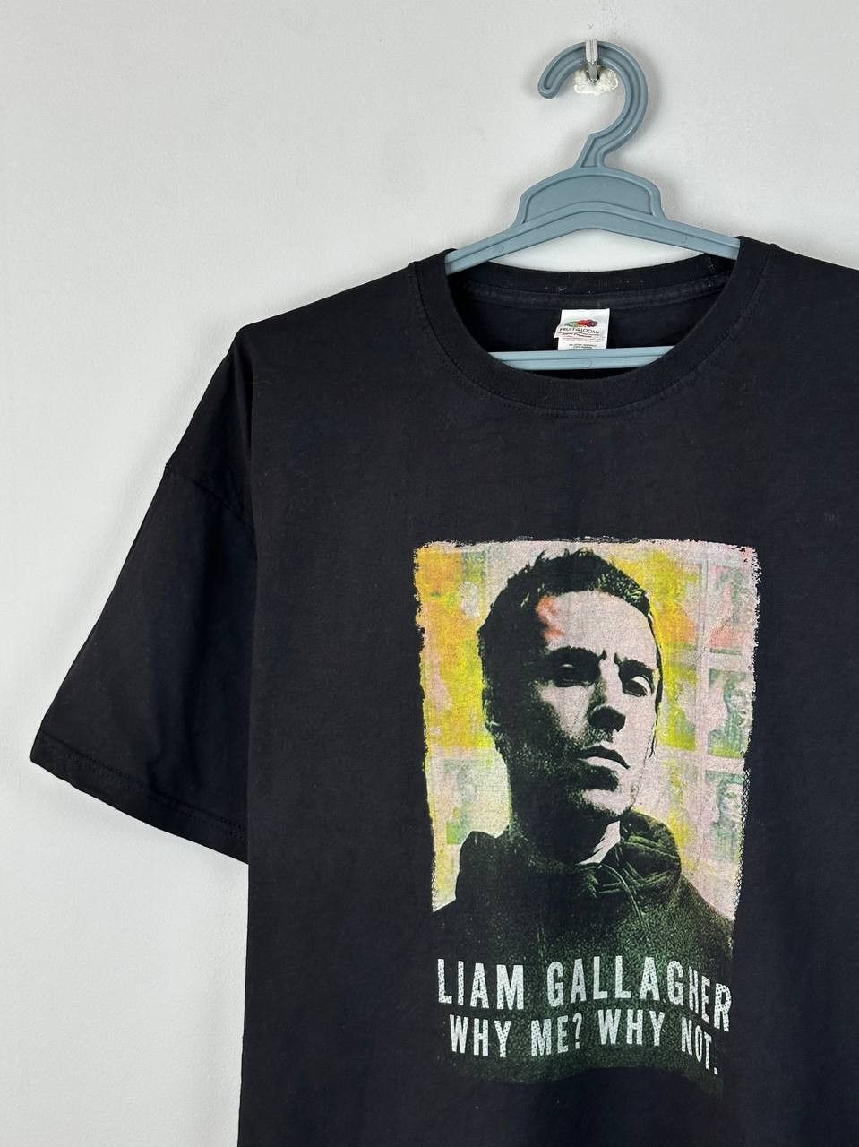 Band Tees Vintage Liam Gallagher Oasis Band Brit rock T Shirt Rare Size US XXL / EU 58 / 5 - 3 Thumbnail