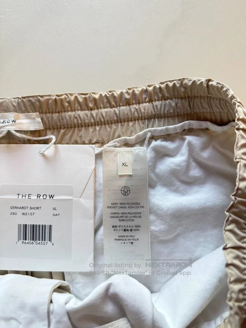 The Row The Row Gerhardt Beige Casual Shorts. Size US 38 / EU 54 - 8 Thumbnail