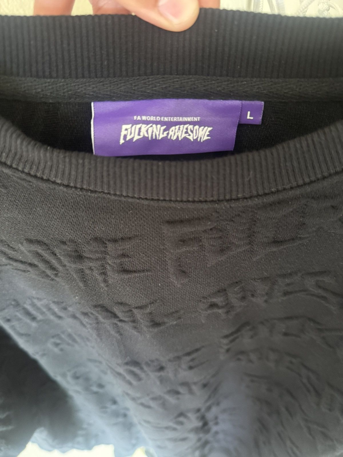 Fucking Awesome Fucking Awesome Embroidered Crewneck Size US L / EU 52-54 / 3 - 3 Thumbnail