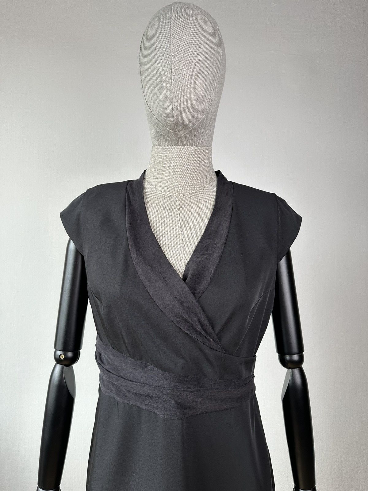 Allsaints ALLSAINTS Codia Avantgarde Silk Dress Size L / US 10 / IT 46 - 4 Thumbnail
