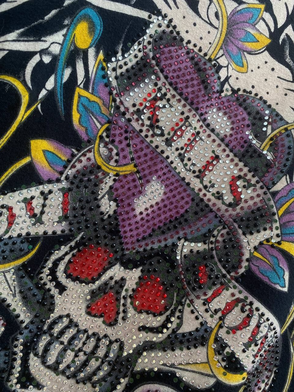Christian Audigier Gattoo Ed Hardy By Christian Audigier Tee Tattoo Kills Love Size US L / EU 52-54 / 3 - 7 Thumbnail