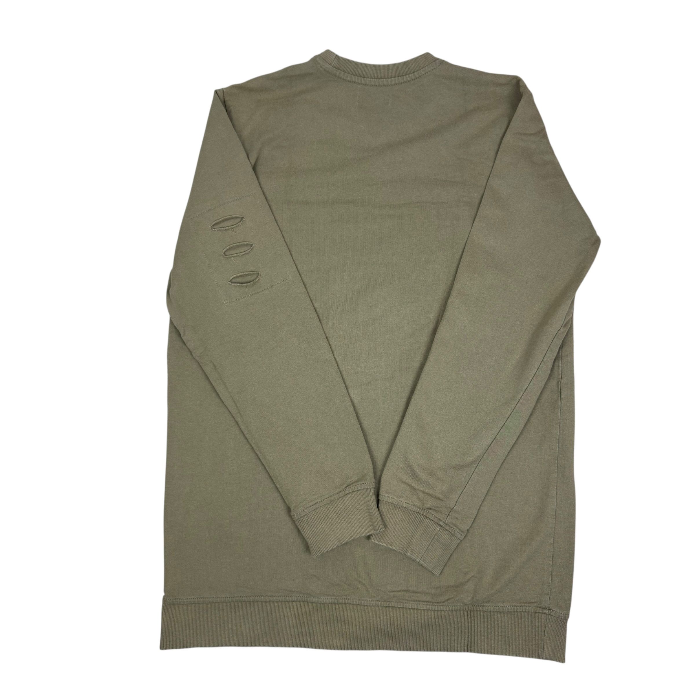 Buffalo London Buffalo Green Cotton Crew Neck Pullover Sweatshirt Size US S / EU 44-46 / 1 - 9 Thumbnail