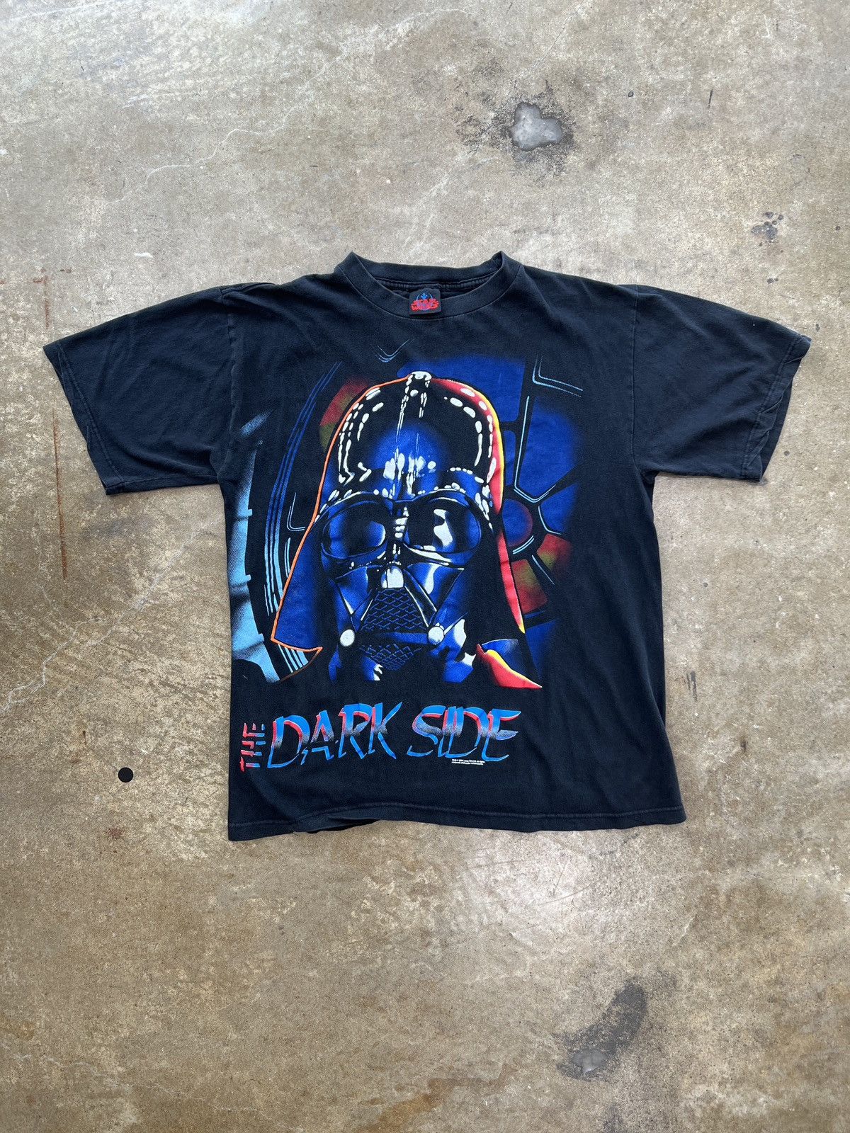 Star Wars Vintage 1996 Star Wars Darth Vader The Dark Side Tee Large Size US L / EU 52-54 / 3 - 2 Thumbnail