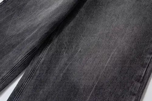 VIBE Black Washed Damage Baggy jeans Size US 34 / EU 50 - 4 Thumbnail