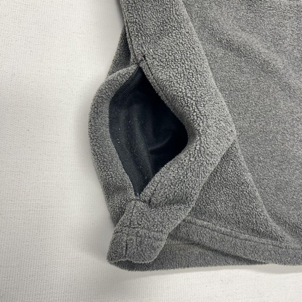 L.L. Bean × Vintage VTG LL Bean Sweater Grey Fleece Pullover Polartec Snap Retro Size S / US 4 / IT 40 - 6 Thumbnail