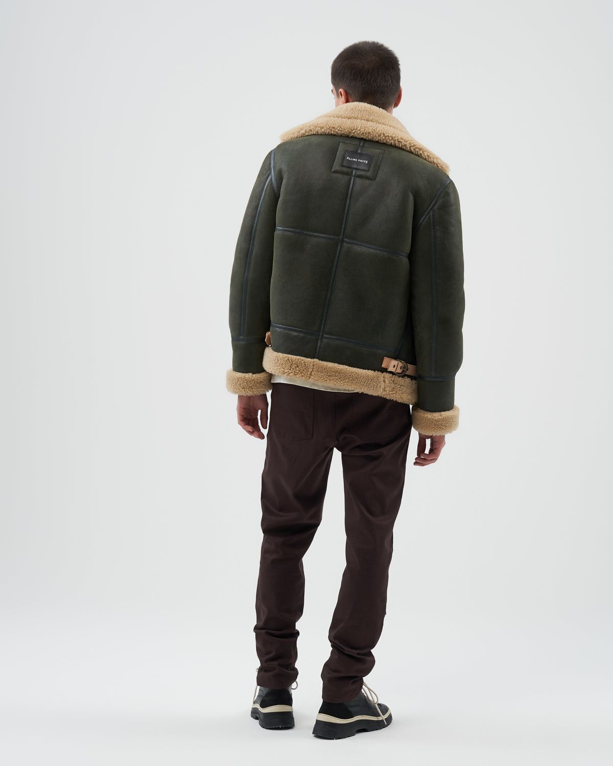 Filling Pieces × Schott Schott for Filling Pieces Studio Shearling Jacket Size US M / EU 48-50 / 2 - 3 Thumbnail