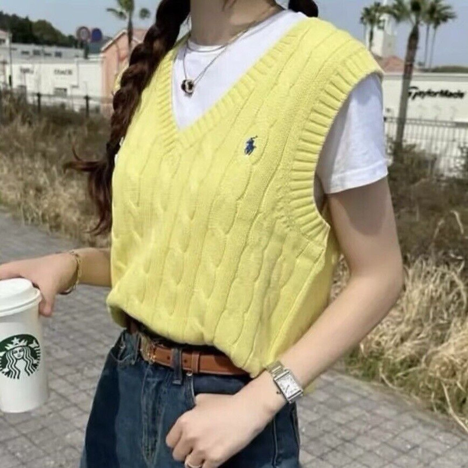 Polo Ralph Lauren New Polo Ralph Lauren Cotton Sweater Vest Big kids 8-20 L Size L / US 10 / IT 46 - 8 Thumbnail