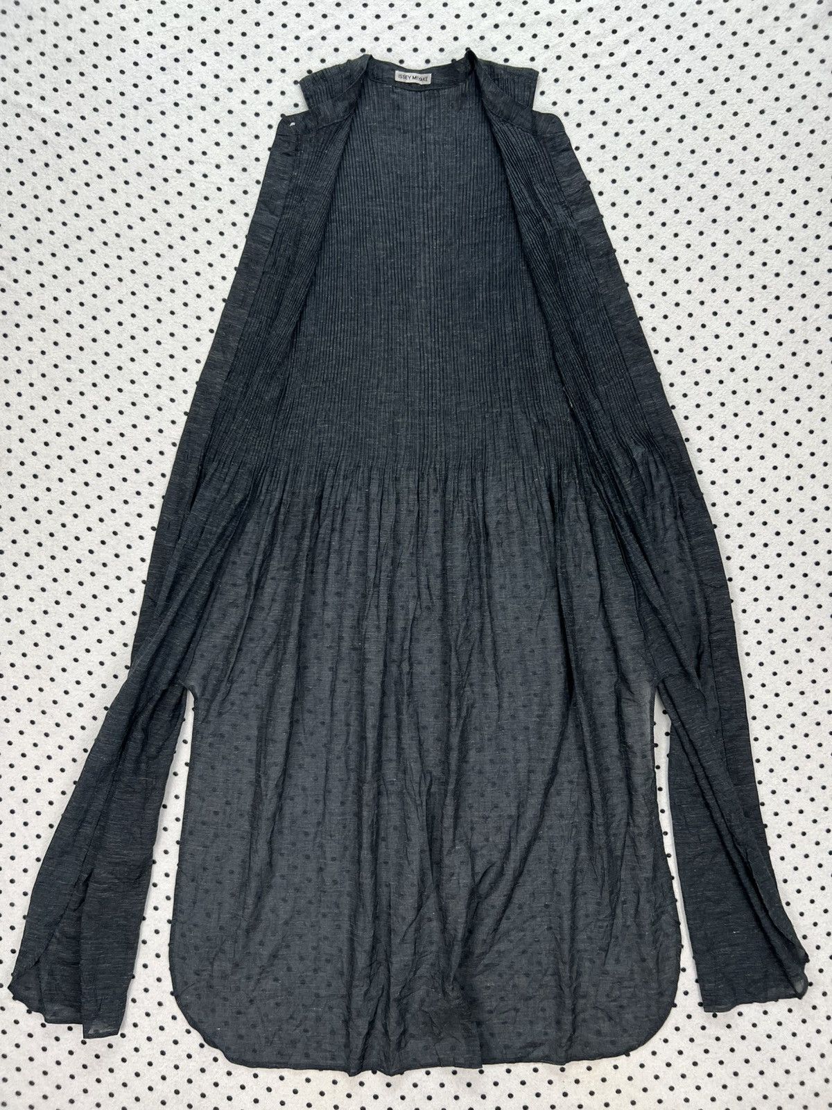 Issey Miyake Issey Miyake Half Pleated Sleeveless Balloon Dress Size XS / US 0-2 / IT 36-38 - 9 Thumbnail