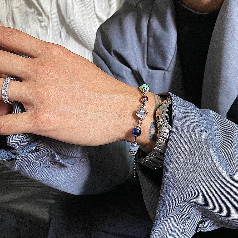 Jewelry Dark Bracelet Y2K Punk Chain Gotch Bracelets Chains Size ONE SIZE - 1 Thumbnail