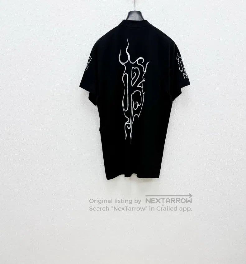 Balenciaga Balenciaga Distressed Short-sleeve T-shirt Size US S / EU 44-46 / 1 - 4 Thumbnail