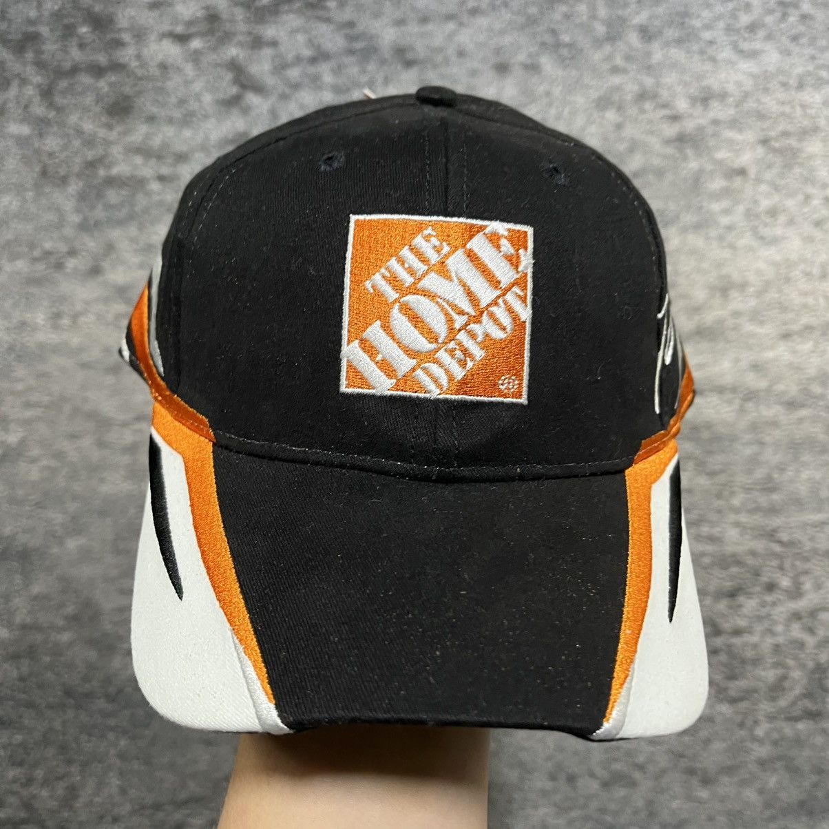NASCAR Vintage Tony Stewart Home Depot NASCAR Racing Hat NEW W TAGS Size ONE SIZE - 2 Thumbnail