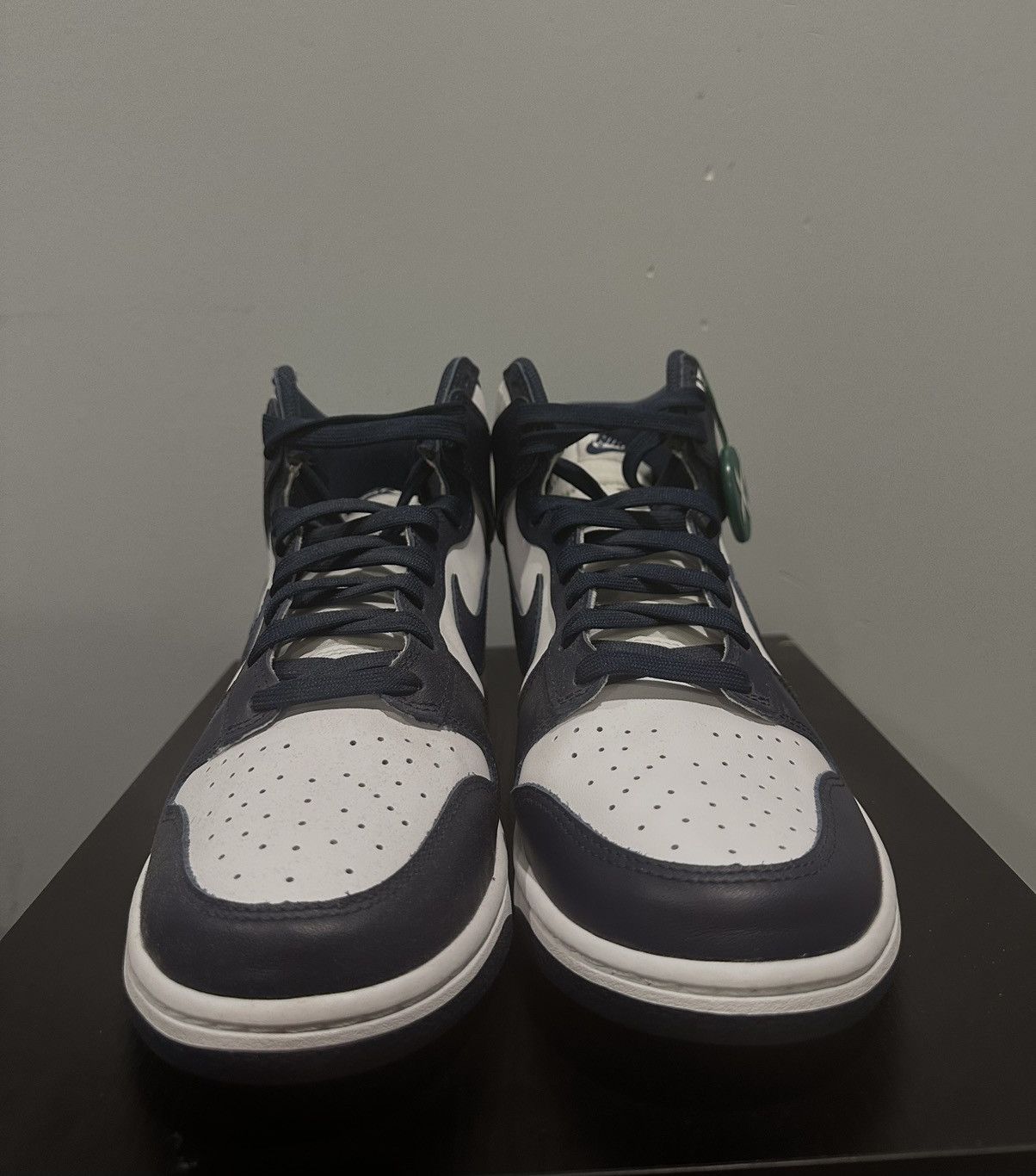 Nike Nike Dunk High midnight navy Size US 10 / EU 43 - 4 Thumbnail