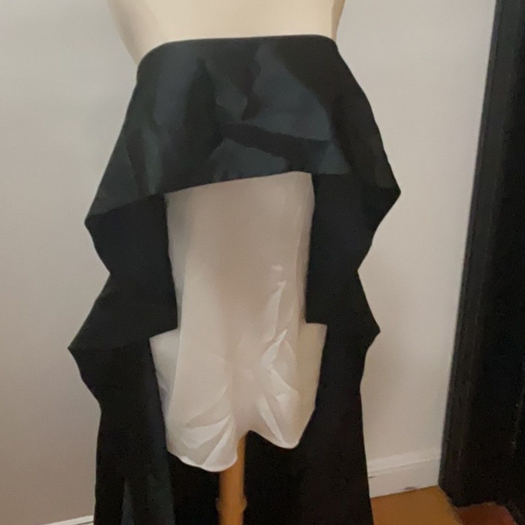 Alice + Olivia Alice + Olivia Theda Strapless Hi Lo Mini Dress, Size: 10 Size L / US 10 / IT 46 - 6 Thumbnail