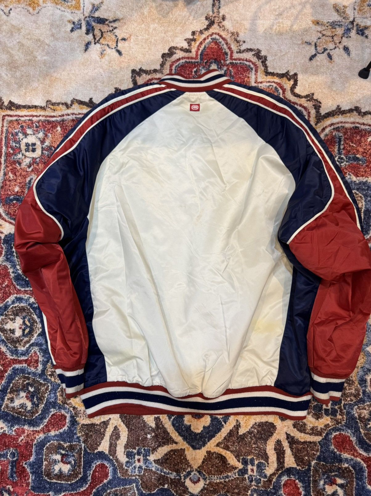 Ecko Unltd. Ecko unltd Varsity Bomber Jacket Rare Pcs HipHop Y2k Size US XXL / EU 58 / 5 - 3 Thumbnail